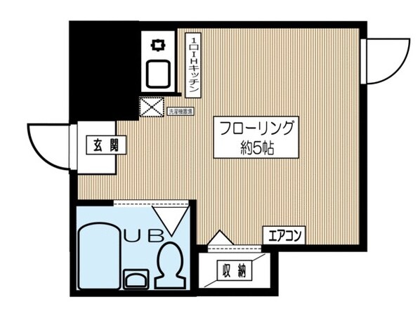 東大前駅 徒歩4分 2階の物件間取画像